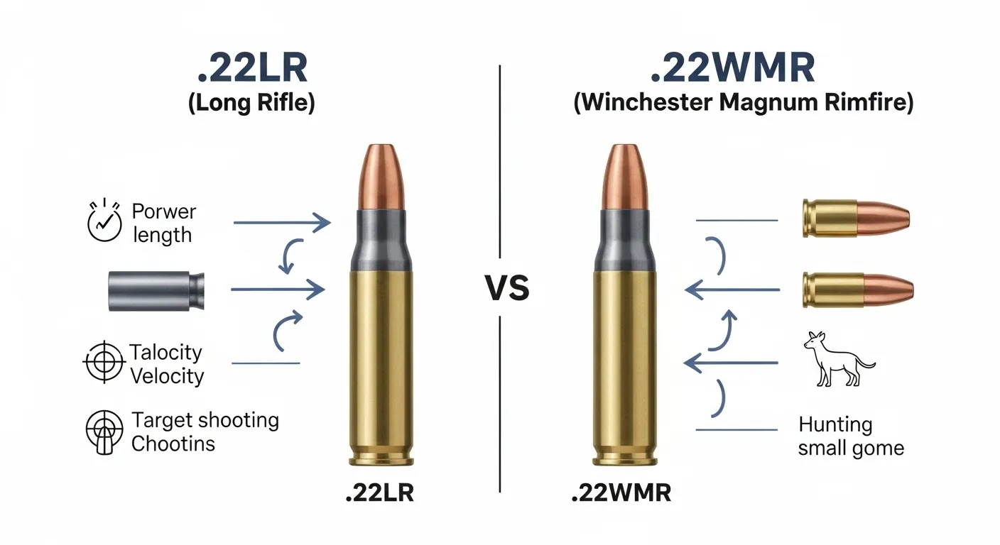 Difference Between 22LR and 22WMR
