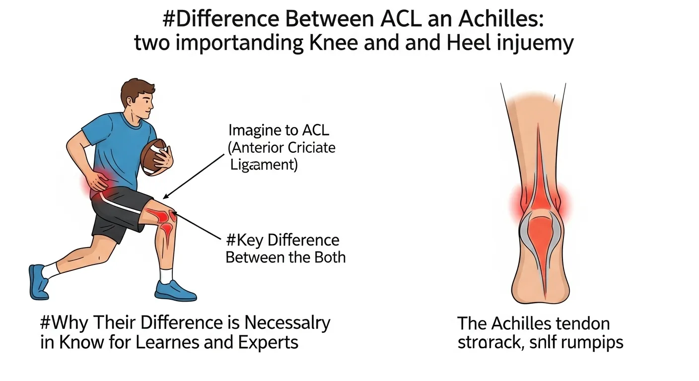 Difference between ACL and Achilles
