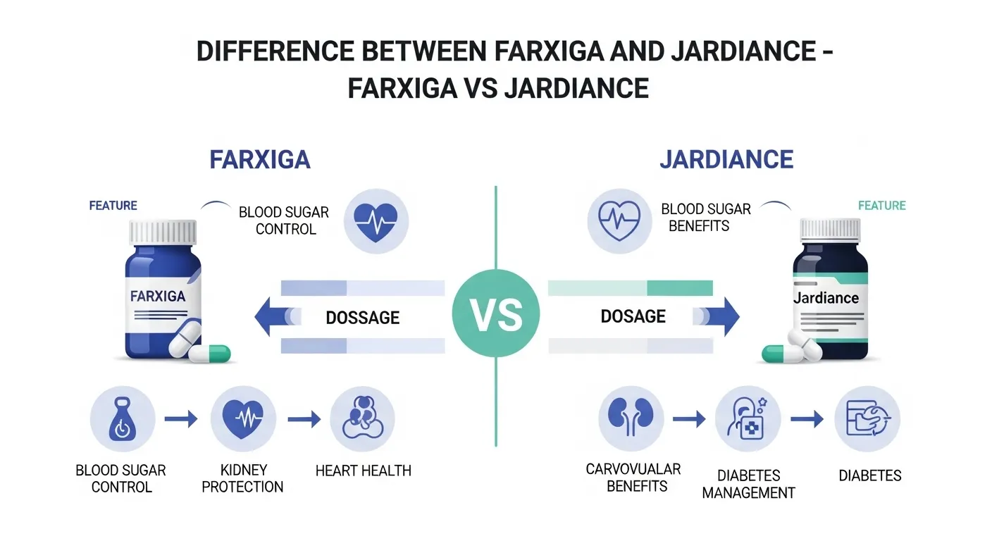 difference between farxiga and jardiance