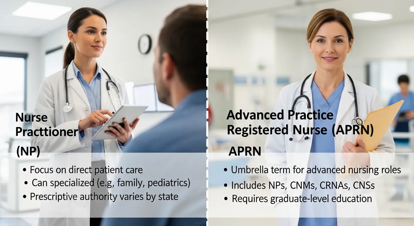 Difference Between NP and APRN