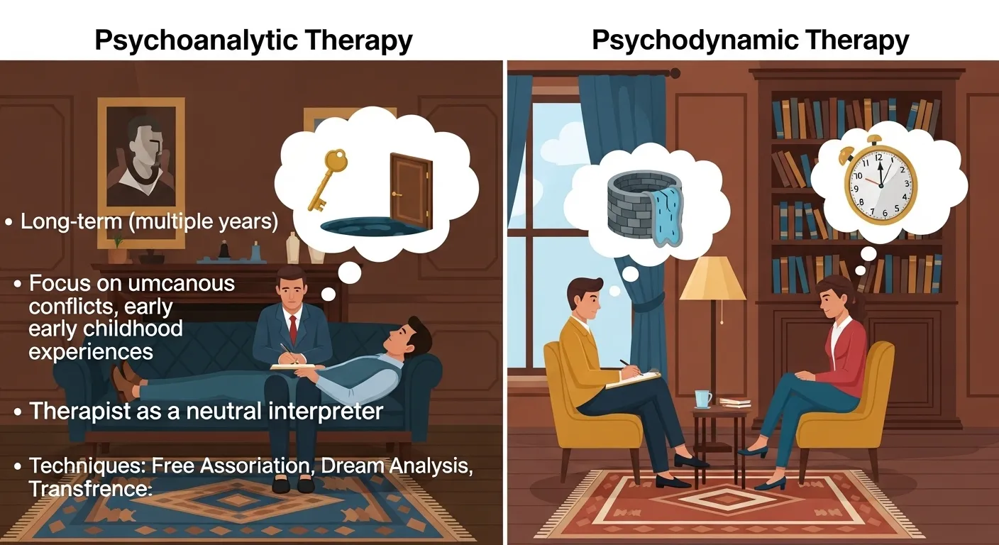Difference Between Psychoanalytic and Psychodynamic