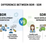difference between bdr and sdr