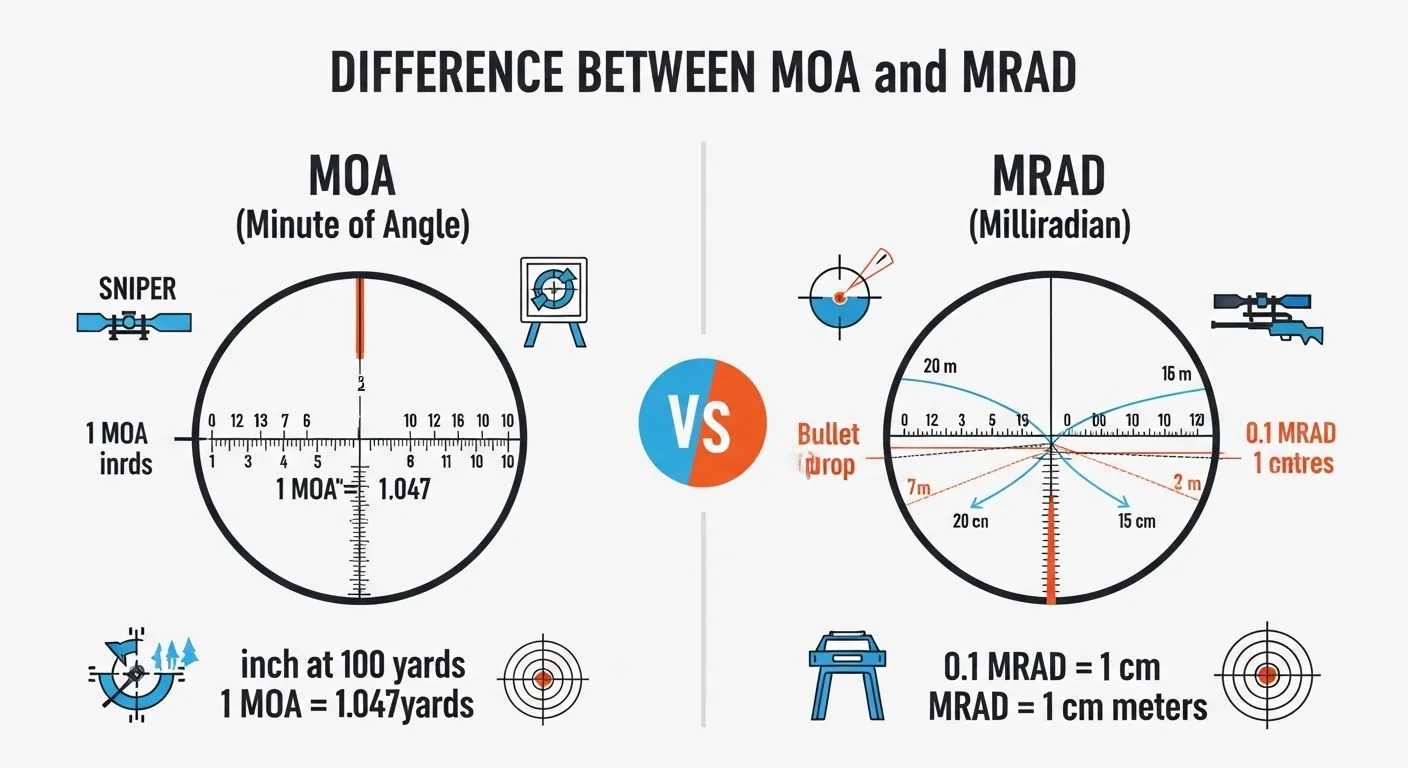 difference between moa and mrad