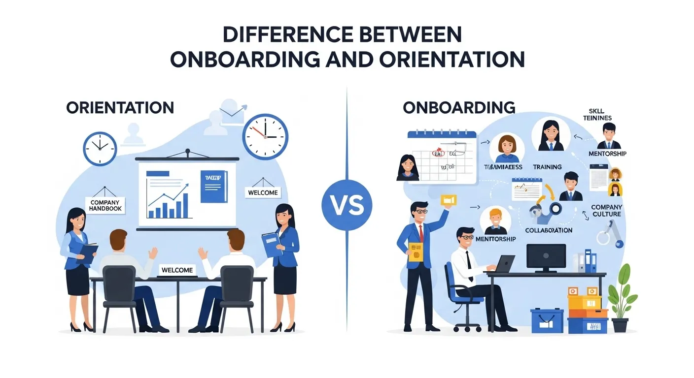 difference between onboarding and orientation