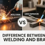 difference between welding and brazing