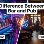 difference between bar and pub