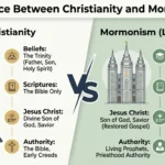 difference between christianity and mormonism