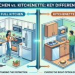 difference between kitchen and kitchenette