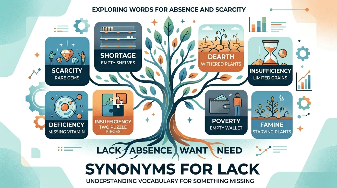 synonyms for lack
