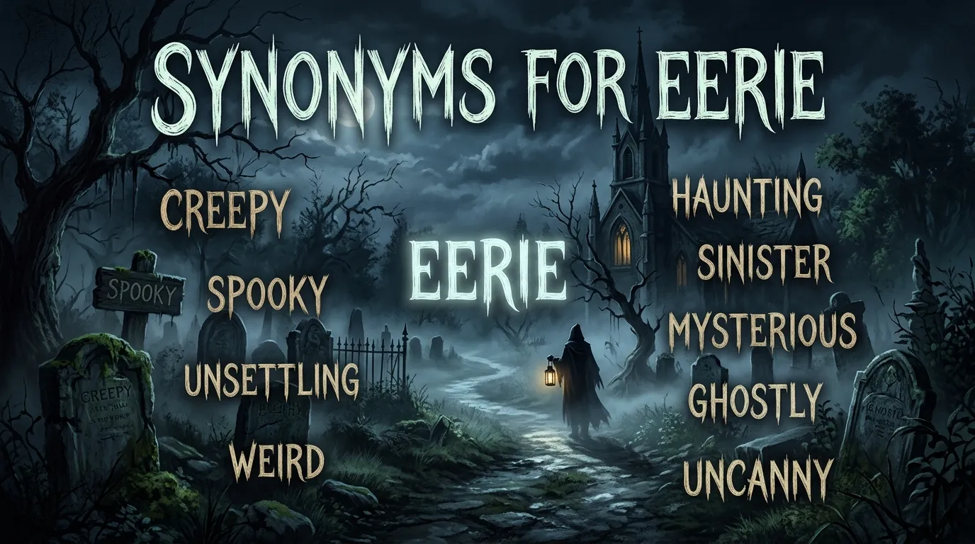 synonyms for eerie