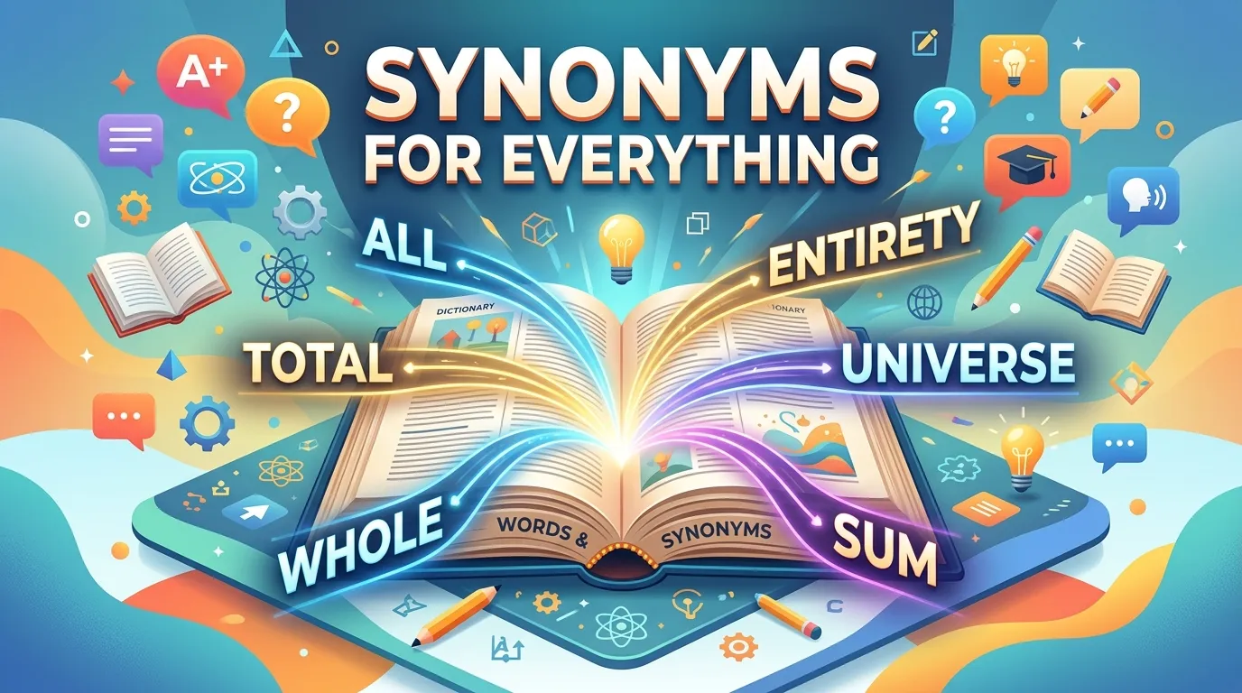 synonyms for everything