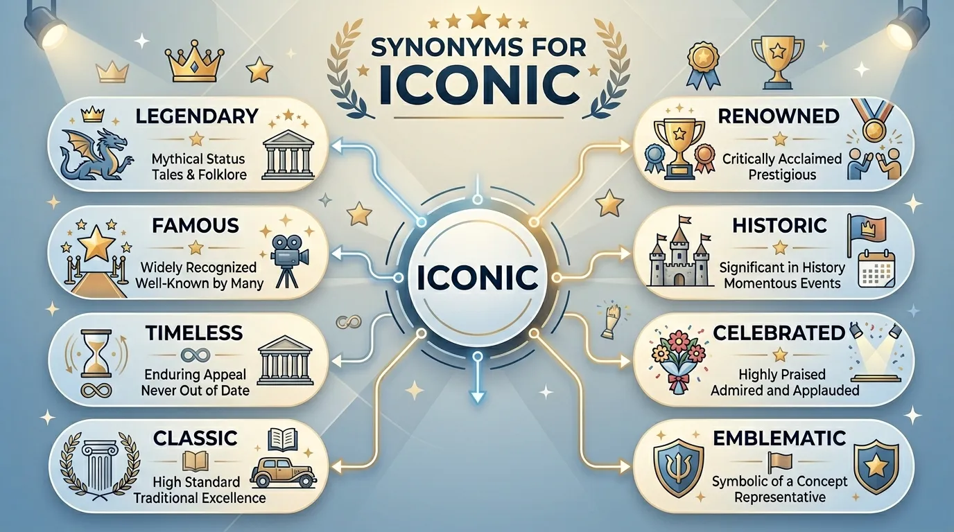 synonyms for iconic