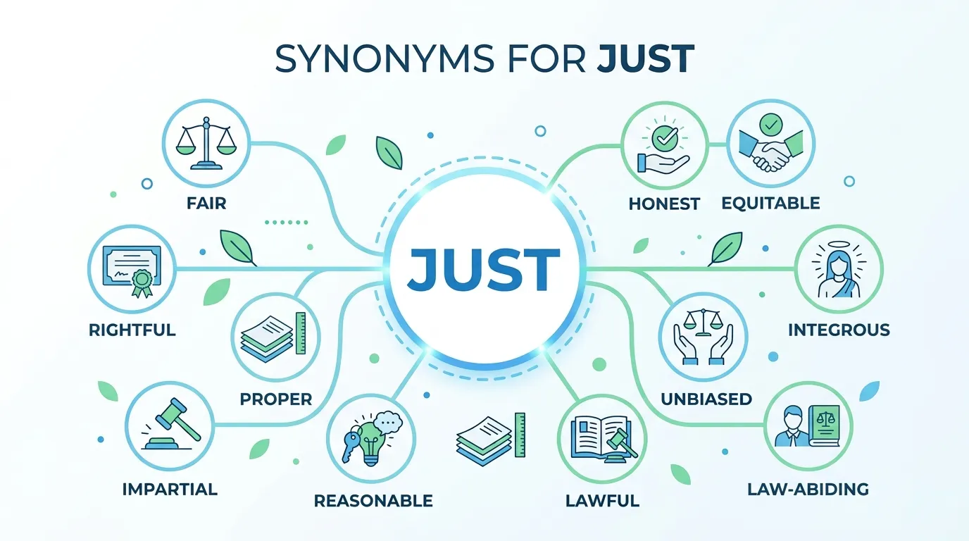 synonyms for just