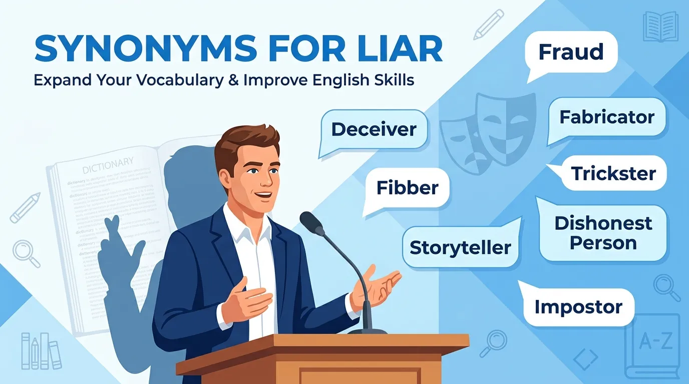synonyms for liar