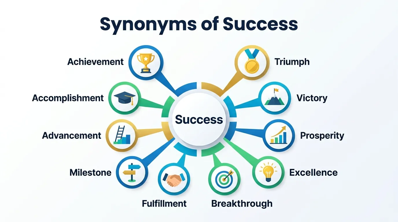 synonyms of success
